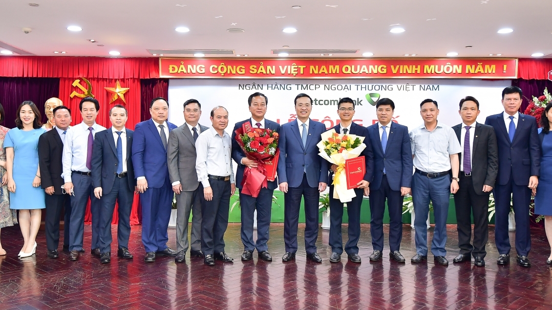 Vietcombank công bố quyết định nhân sự lãnh đạo cấp cao tại Trụ sở chính