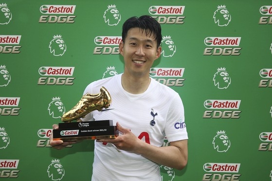 Son Hueng Min nhận giải thưởng cao quý nhất về thể thao