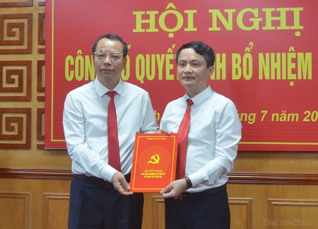 Bắc Ninh công bố Quyết định bổ nhiệm lãnh đạo 4 cơ quan