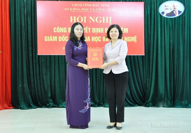 Bắc Ninh công bố Quyết định bổ nhiệm lãnh đạo 4 cơ quan