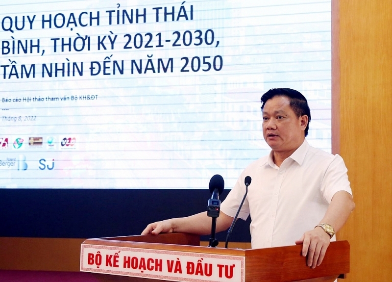 Hội thảo tham vấn quy hoạch tỉnh Thái Bình thời kỳ 2021-2030, tầm nhìn đến năm 2050