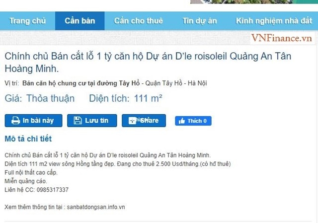 Thoái vốn khỏi dự án 