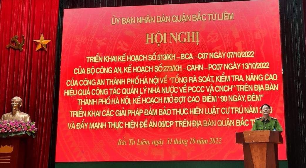 Quận Bắc Từ Liêm (Hà Nội): Phân cấp trách nhiệm trong công tác phòng cháy chữa cháy