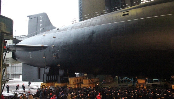Tàu ngầm "khủng" của Nga đã sẵn sàng