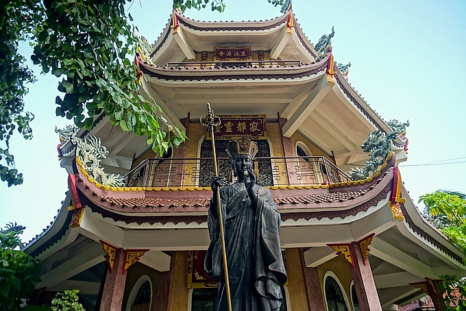 Chùa Một Cột hơn 50 năm tuổi ở Sài Gòn