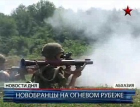 Video: Tân binh Nga thực hành bắn đạn thật tại Abkhazia
