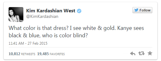 Cả thế giới tranh cãi về màu sắc của một chiếc váy