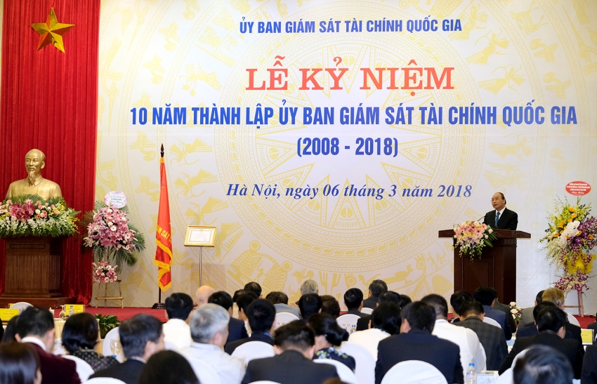 thu tuong du le ky niem 10 nam thanh lap uy ban giam sat tai chinh quoc gia