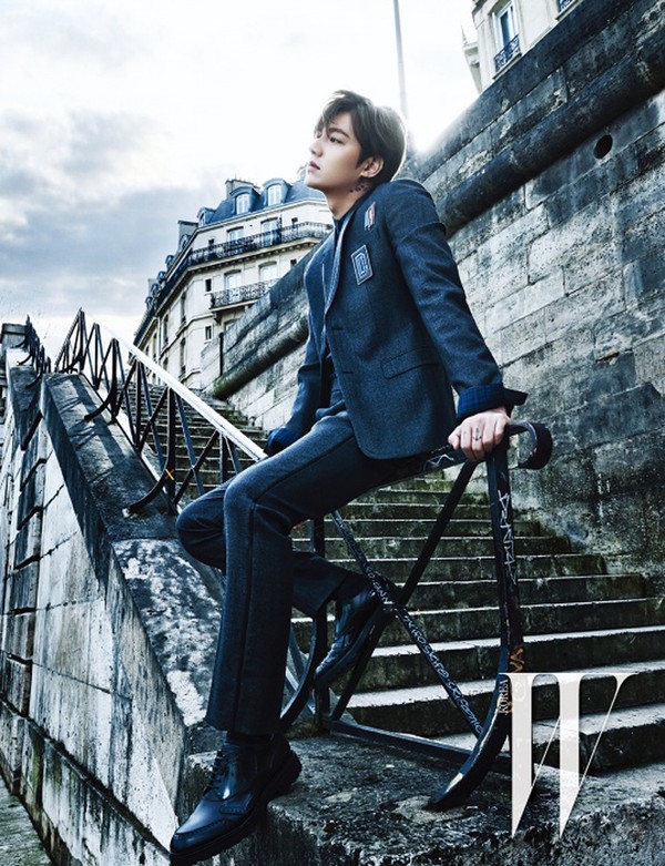 Lee Min Ho “khoe khéo” hình xăm trong bộ ảnh mới