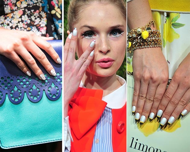 Tìm hiểu màu móng nổi bật 2014 qua các hãng thời trang