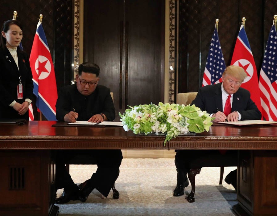 Những tín hiệu tích cực từ cuộc gặp lịch sử Trump - Kim