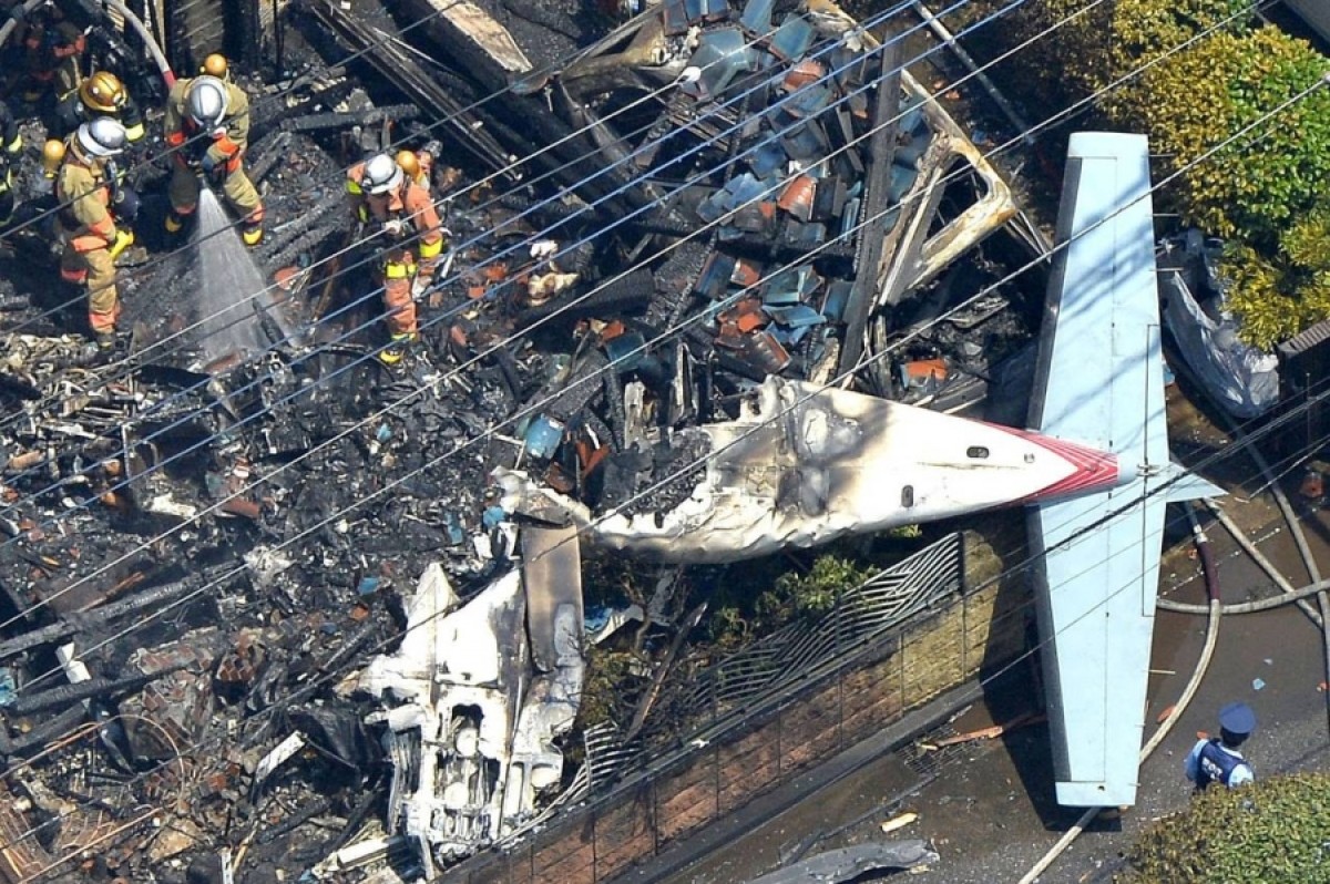 Nhật Bản: Tai nạn máy bay khiến 8 người thương vong