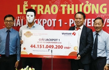 Thợ xây ở Quảng Bình trúng Vietlott hơn 44 tỷ