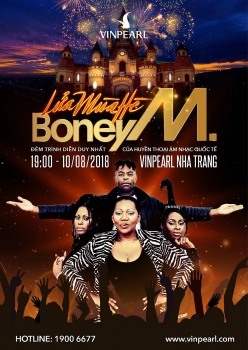 Lửa mùa hè - Liveshow Boney M đầu tiên tại Việt Nam