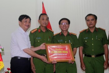 Khen thưởng Công an TP Đà Nẵng phá vụ 'siêu trộm'