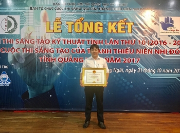 BSR đạt giải cao tại Hội thi Sáng tạo kỹ thuật tỉnh Quảng Ngãi lần thứ 10