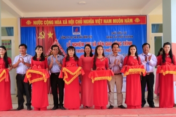 Khánh thành trường mầm non tại Quảng Ngãi do BSR tài trợ