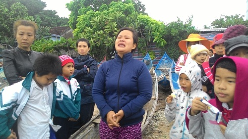 Khánh Hòa: Gió mạnh gây chìm ghe, 2 người mất tích