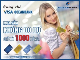 OceanBank ra mắt thẻ tín dụng quốc tế
