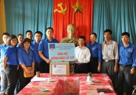Đoàn Thanh niên DMC ủng hộ nhân dân vùng lũ Thanh Hóa