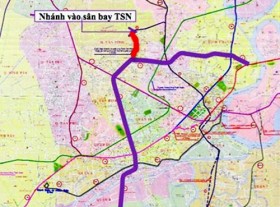 Đường sắt đô thị TP HCM sẽ rẽ nhánh vào sân bay Tân Sơn Nhất?