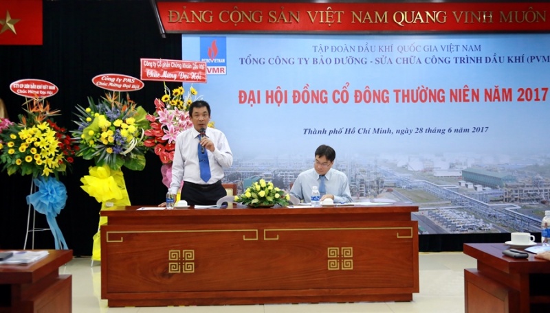 pvmr to chuc thanh cong dai hoi co dong 2017