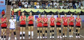 Giải bóng chuyền nữ quốc tế: Vietsovpetro thắng áp đảo