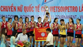 Bế mạc giải bóng chuyền nữ quốc tế cúp Vietsovpetro