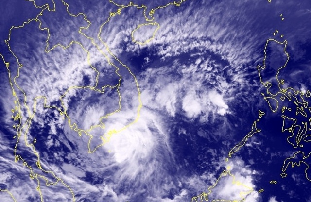 Trưa chiều nay, bão Tembin vào Côn Đảo, gió giật cấp 13