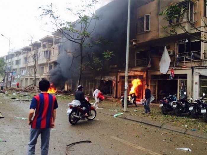 Xác định người gây ra vụ nổ ở Văn Phú