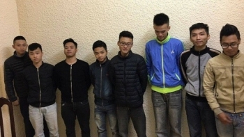 Hà Nội: Bắt nhóm thanh niên đua xe gây mất an ninh trật tự