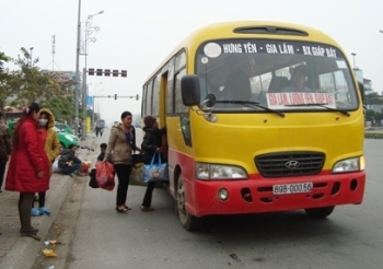 Giảm 50% tần suất xe buýt từ Hà Nội đi Hưng Yên, Hải Dương, Bắc Ninh