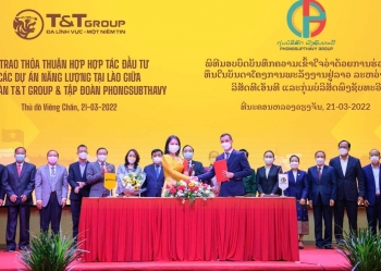 T&T Group hợp tác với tập đoàn hàng đầu của Lào, phát triển 2.500 MW điện tái tạo