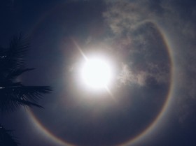 Quầng mặt trời xuất hiện tại Phú Thọ