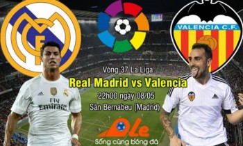 Link xem trực tiếp bóng đá: Real Madrid vs Valencia