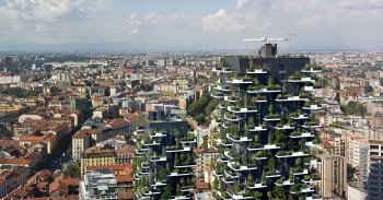 "Nhà rừng" giữa trung tâm thành phố Milan