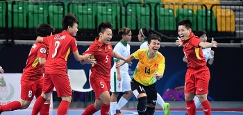 Đội tuyển futsal nữ Việt Nam vào bán kết giải châu Á 2018