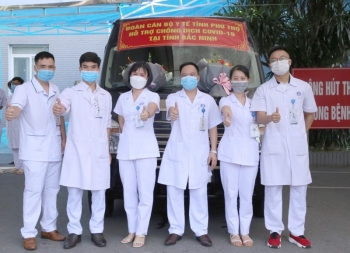 Tỉnh Phú Thọ cử 6 cán bộ y tế chống dịch Covid-19 tại Bắc Ninh