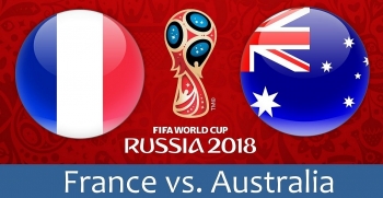 Xem trực tiếp bóng đá Pháp vs Australia ở đâu?