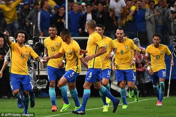 Lịch thi đấu bóng đá World Cup ngày 17/6: Brazil đấu Thụy Sĩ