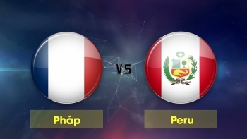 Xem trực tiếp bóng đá Pháp vs Peru ở đâu?