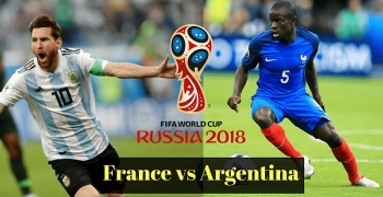 Link xem trực tiếp bóng đá Pháp vs Argentina