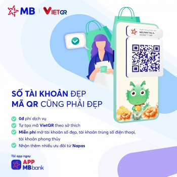 MB tiên phong triển khai tính năng tự tạo và thanh toán VietQr không tiền mặt