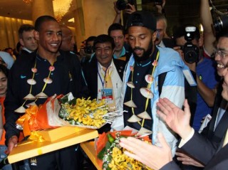 "Dàn sao" Manchester City đã đến Việt Nam