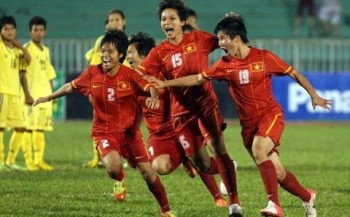 Xem lại 2 bàn thắng của ĐT nữ Việt Nam vào lưới ĐT nữ Thái Lan