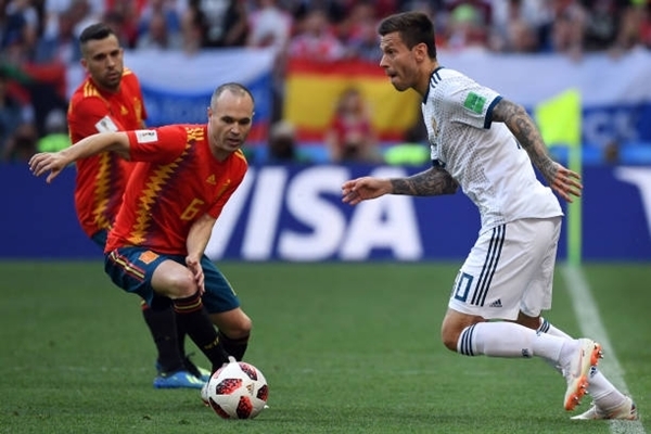 Kết quả World Cup 2018: Ứng cử viên vô địch Tây Ban Nha bị loại