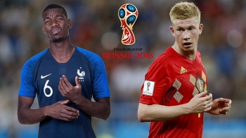 Lịch thi đấu World Cup ngày 10/7: Pháp vs Bỉ