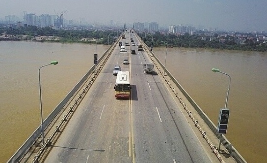 Hà Nội: Cấm các phương tiện lưu thông trên tầng 2 cầu Thăng Long trong 3 đêm