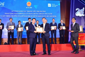 Bảo Việt được ghi nhận vì những đóng góp cho sự phát triển của thị trường chứng khoán Việt Nam