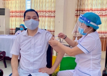 Hà Nội: Huyện Thạch Thất triển khai tiêm phòng vắc xin Covid-19 đợt 5